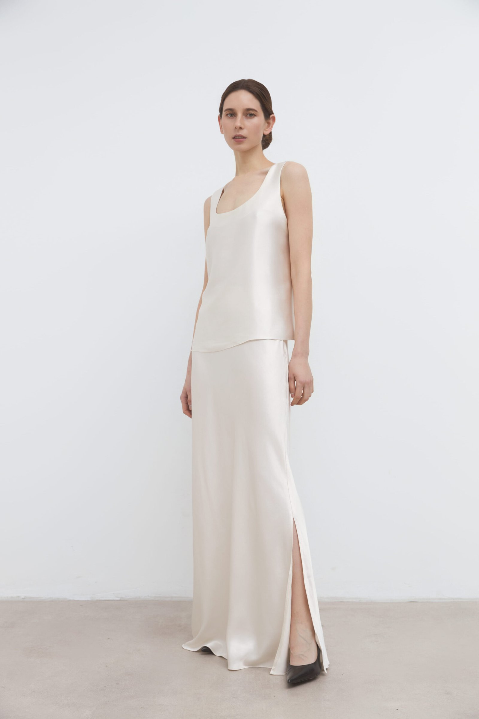 Satin maxi skirt — изображение 2