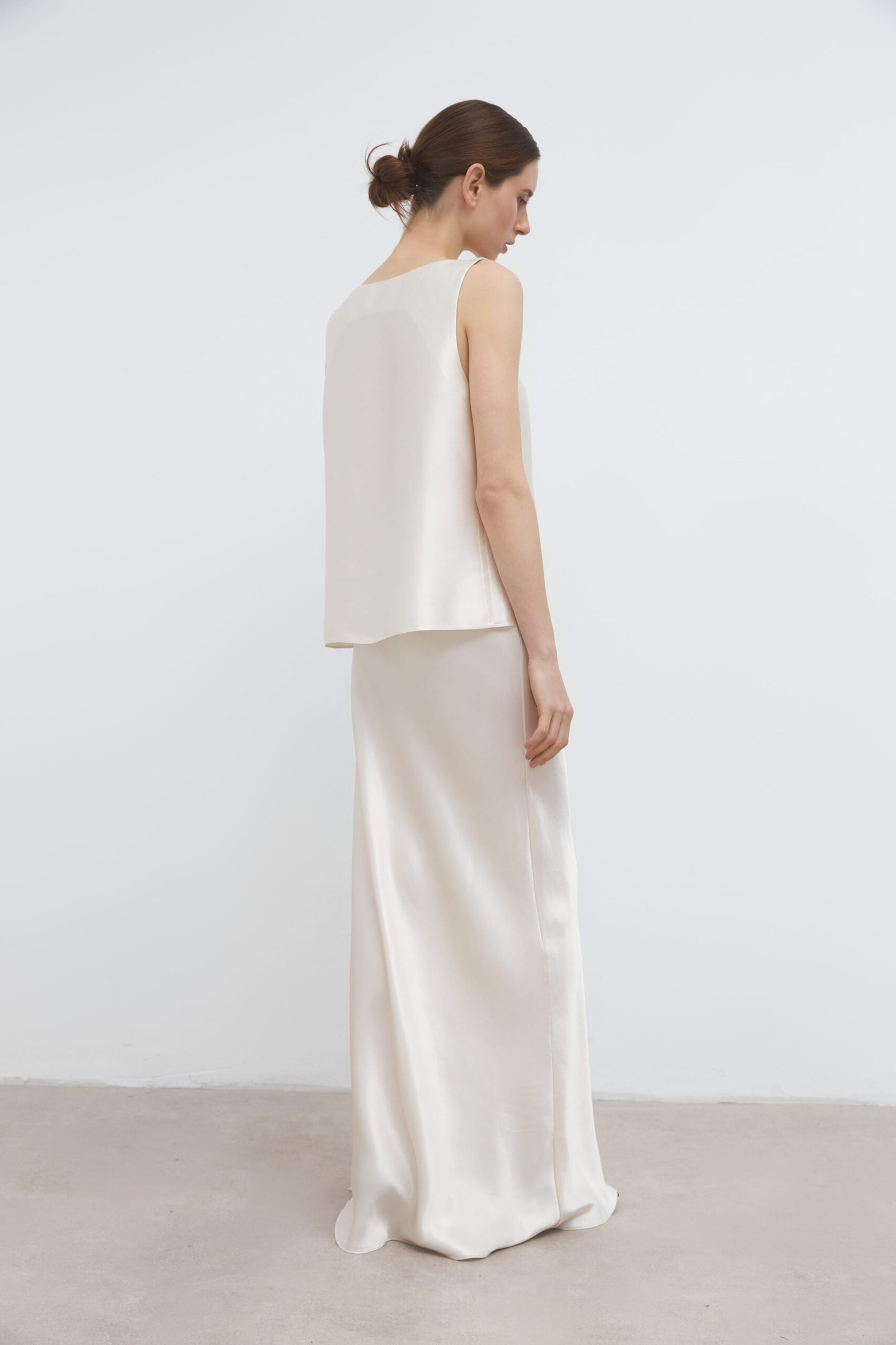 Satin maxi skirt — изображение 4