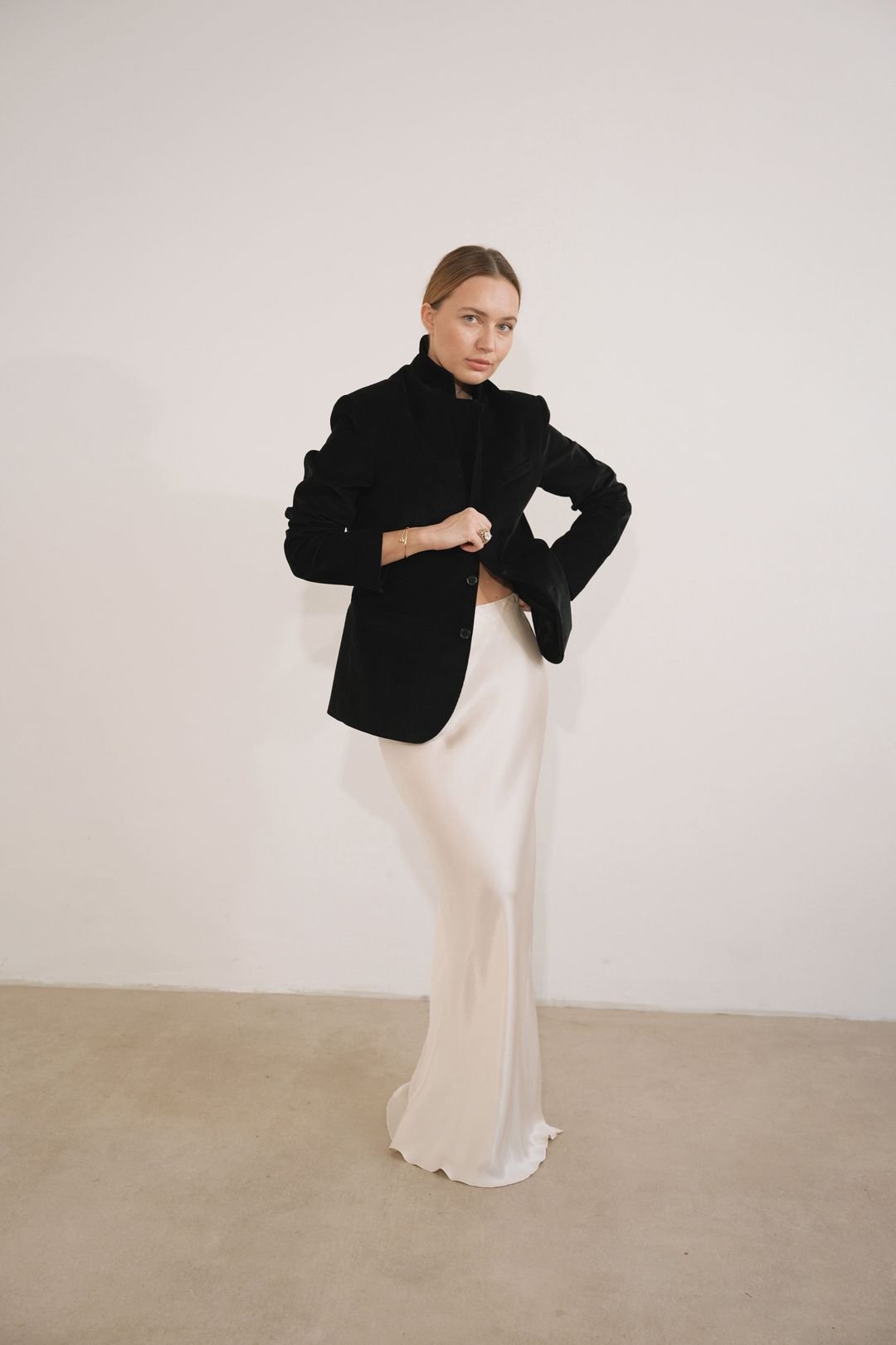 Satin maxi skirt — изображение 5
