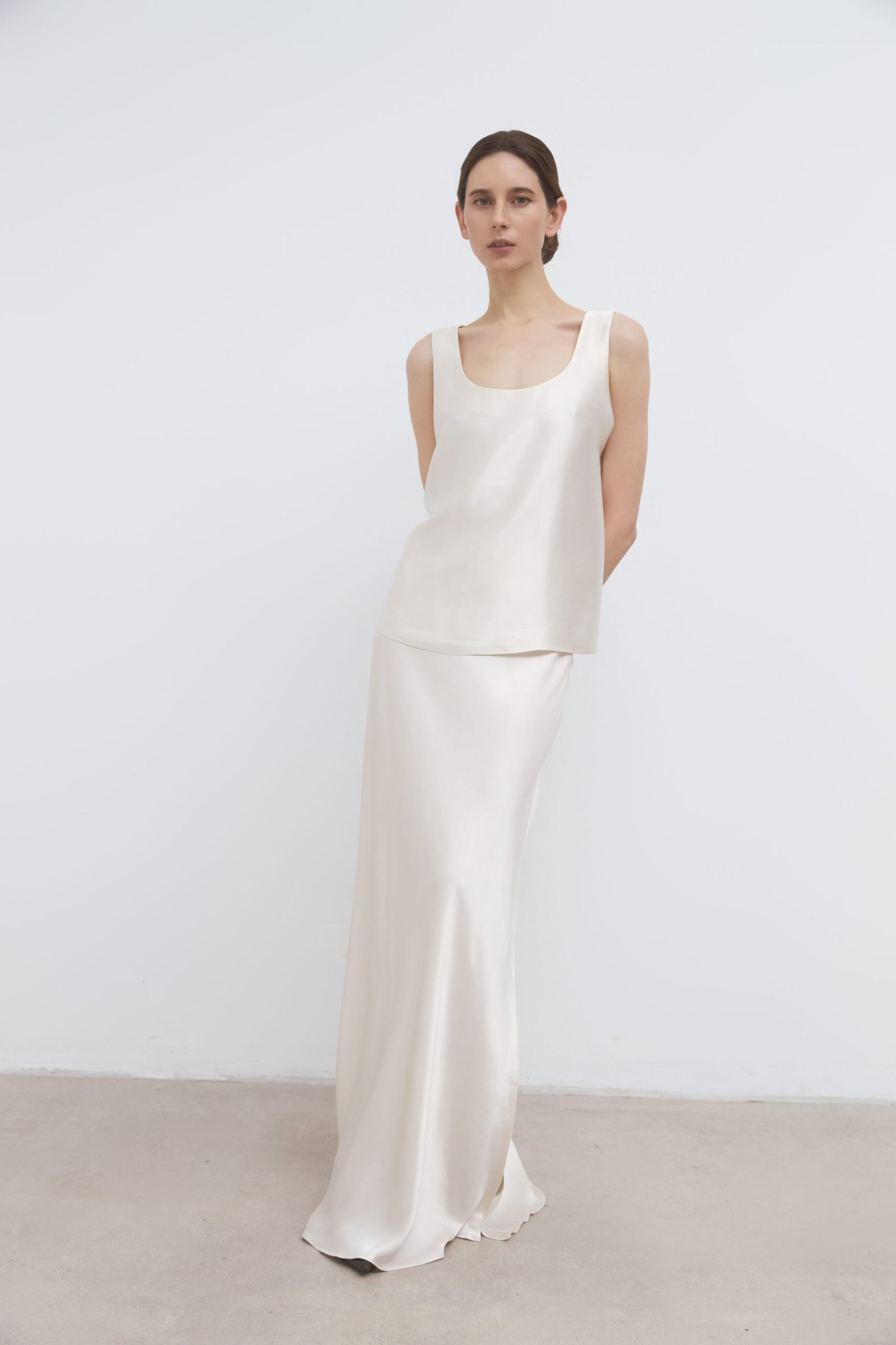 Satin maxi skirt — изображение 3