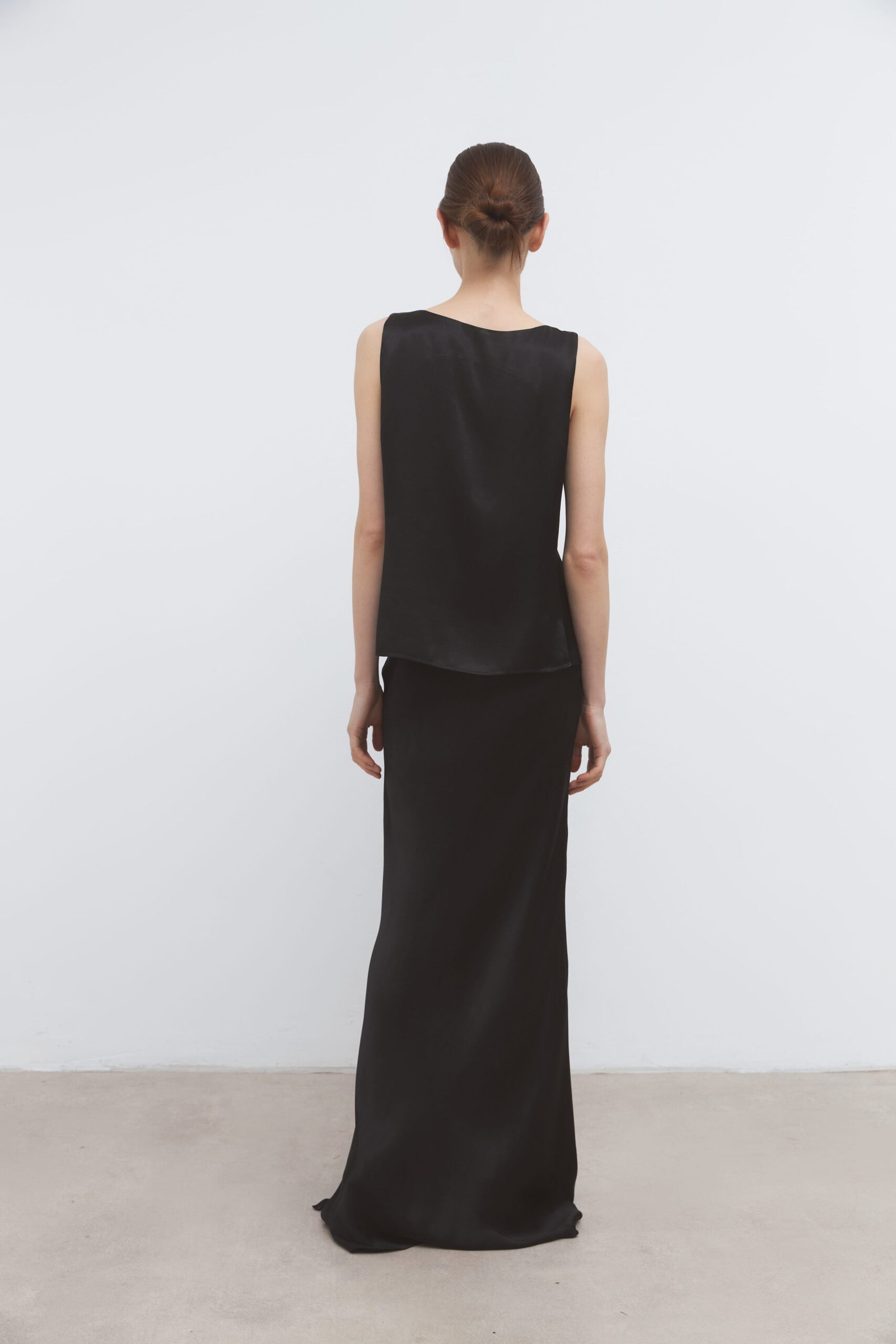 Satin maxi skirt — изображение 4