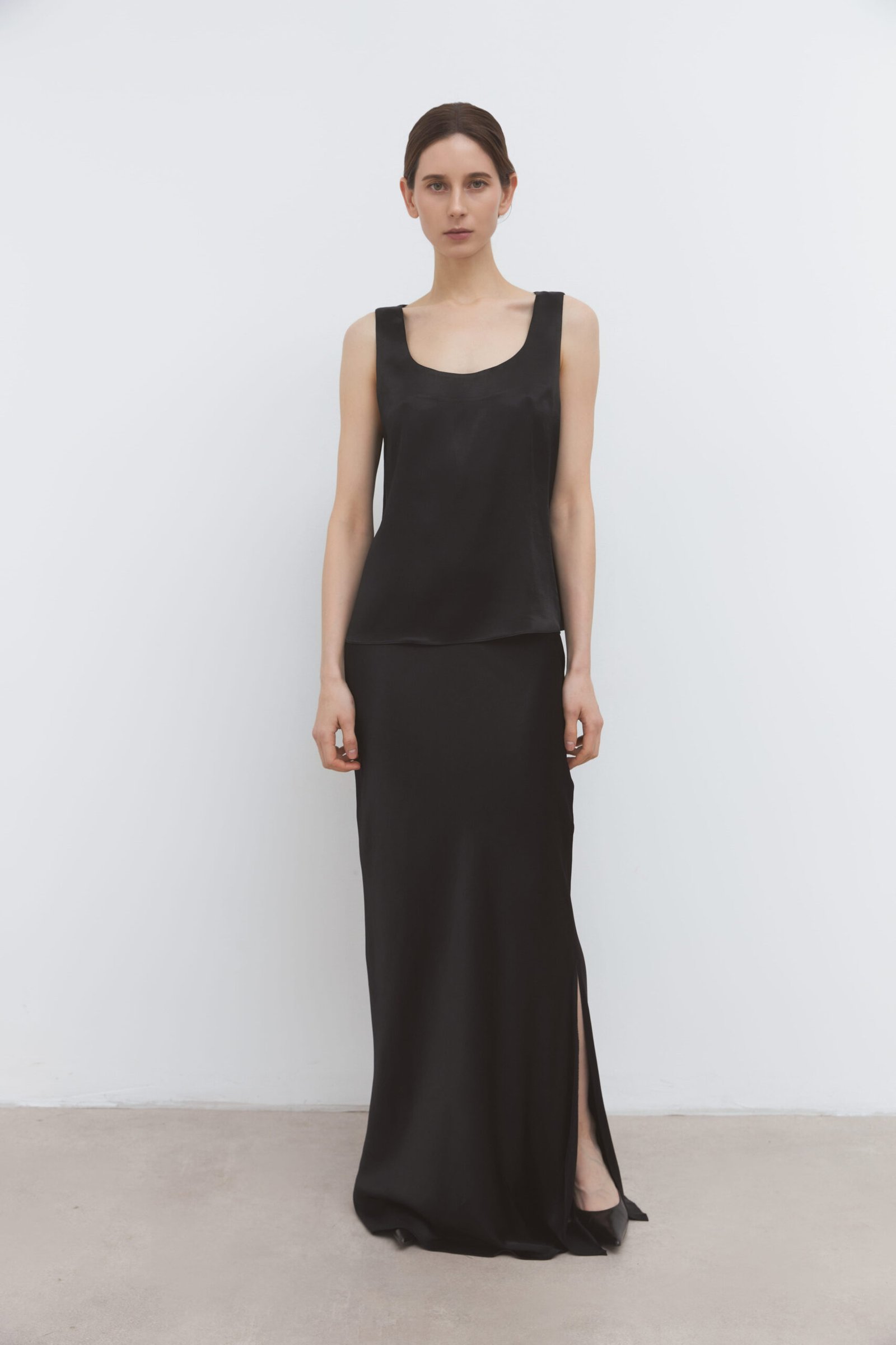Satin maxi skirt — изображение 2
