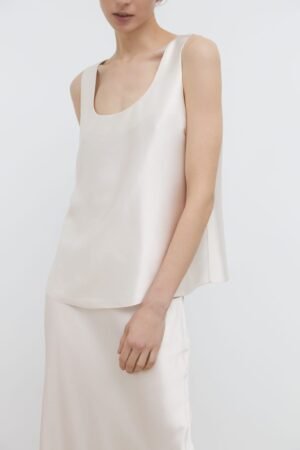 Satin T-shirt